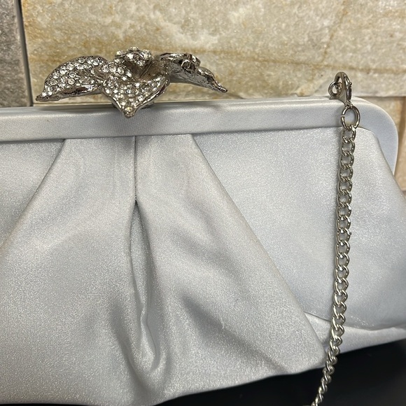 Nordstrom Floral Crystal Embellished Minaudiere - Picture 13 of 17